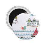 Summer Holiday 2.25  Button Magnet Front