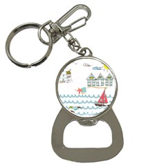 Summer Holiday Bottle Opener Key Chain by whitemagnolia