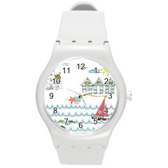 Summer Holiday Plastic Sport Watch (medium) by whitemagnolia