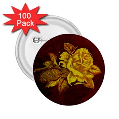 Rose 2 25  Button (100 Pack)