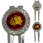 Rose Golf Pitchfork & Ball Marker Front