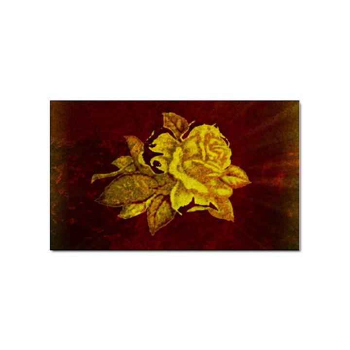 Rose Sticker (Rectangle)