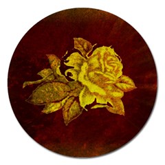 Rose Magnet 5  (round)