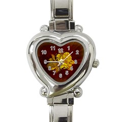 Rose Heart Italian Charm Watch  by ankasdesigns