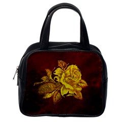 Rose Classic Handbag (one Side)