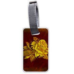 Rose Luggage Tag (one Side)