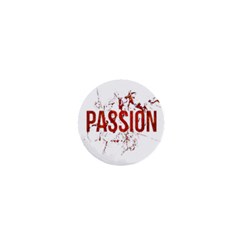 Passion And Lust Grunge Design 1  Mini Button