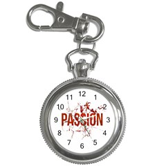 Passion And Lust Grunge Design Key Chain Watch