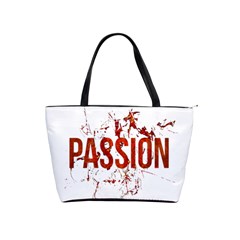 Passion And Lust Grunge Design Large Shoulder Bag