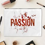 Passion and Lust Grunge Design Cosmetic Bag (XL) Front