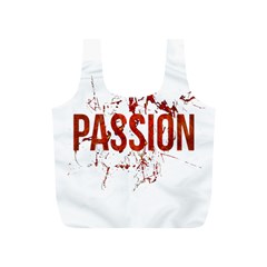 Passion And Lust Grunge Design Reusable Bag (s) by dflcprints