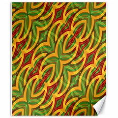 Tropical Colors Abstract Geometric Print Canvas 20  X 24  (unframed) by dflcprints