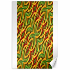 Tropical Colors Abstract Geometric Print Canvas 20  X 30  (unframed) by dflcprints