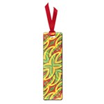 Tropical Colors Abstract Geometric Print Small Bookmark Front