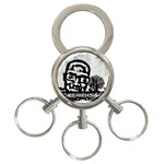 m.g firetested 3-Ring Key Chain Front