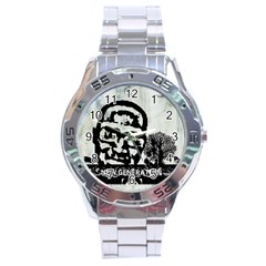 M G Firetested Stainless Steel Watch by holyhiphopglobalshop1