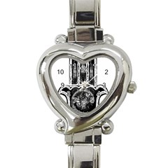 Hamsamusiceyebubblesz Heart Italian Charm Watch 