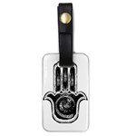 Hamsamusiceyebubblesz Luggage Tag (One Side) Front