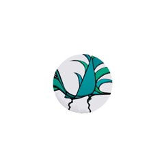 Fantasy Bird 1  Mini Button by dflcprints