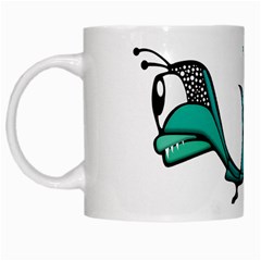 Fantasy Bird White Coffee Mug by dflcprints