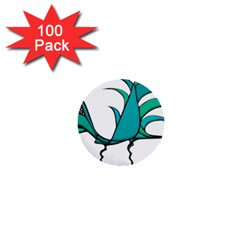 Fantasy Bird 1  Mini Button (100 Pack) by dflcprints