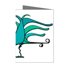 Fantasy Bird Mini Greeting Card (8 Pack) by dflcprints