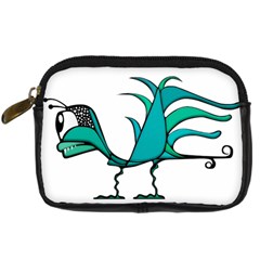 Fantasy Bird Digital Camera Leather Case