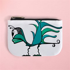 Fantasy Bird Coin Change Purse by dflcprints