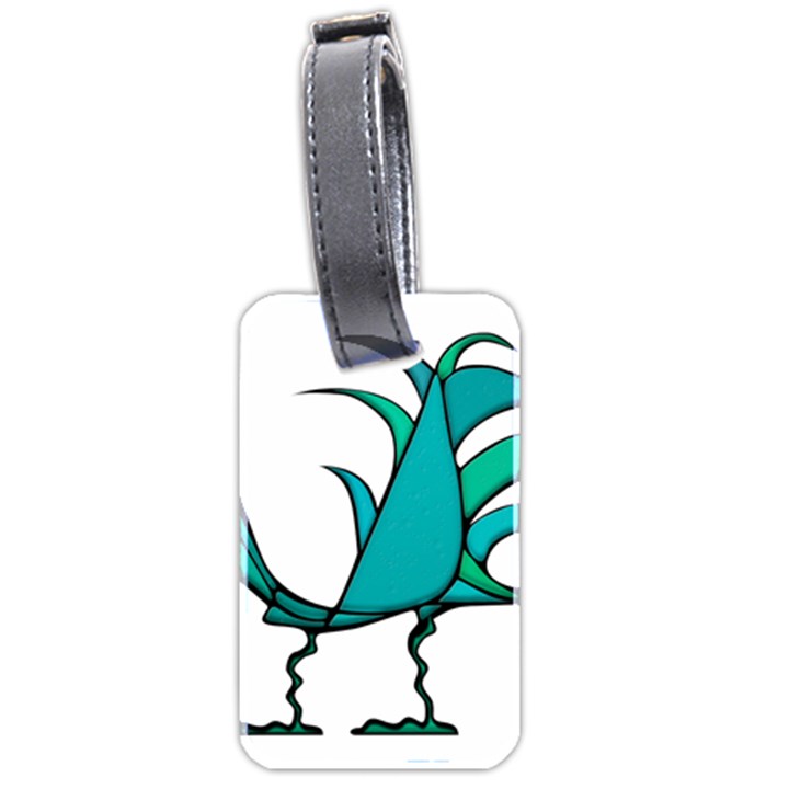 Fantasy Bird Luggage Tag (Two Sides)