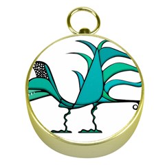 Fantasy Bird Gold Compass