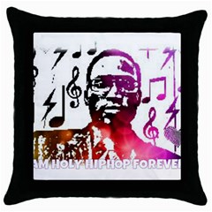 Iamholyhiphopforever 11 Yea Mgclothingstore2 Jpg Black Throw Pillow Case by christianhiphopWarclothe