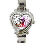 Iamholyhiphopforever 11 Yea Mgclothingstore2 Jpg Heart Italian Charm Watch  Front