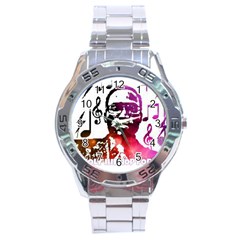 Iamholyhiphopforever 11 Yea Mgclothingstore2 Jpg Stainless Steel Watch by christianhiphopWarclothe