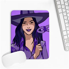 Purple Witch Small Mouse Pad (rectangle) by FunWithFibro