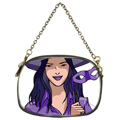 Purple Witch Chain Purse (one Side) by FunWithFibro