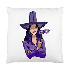 Purple Witch Cushion Case (single Sided) 