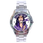 Purple Witch Stainless Steel Watch Front