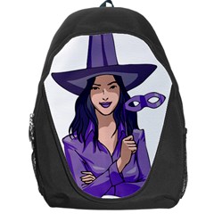 Purple Witch Backpack Bag