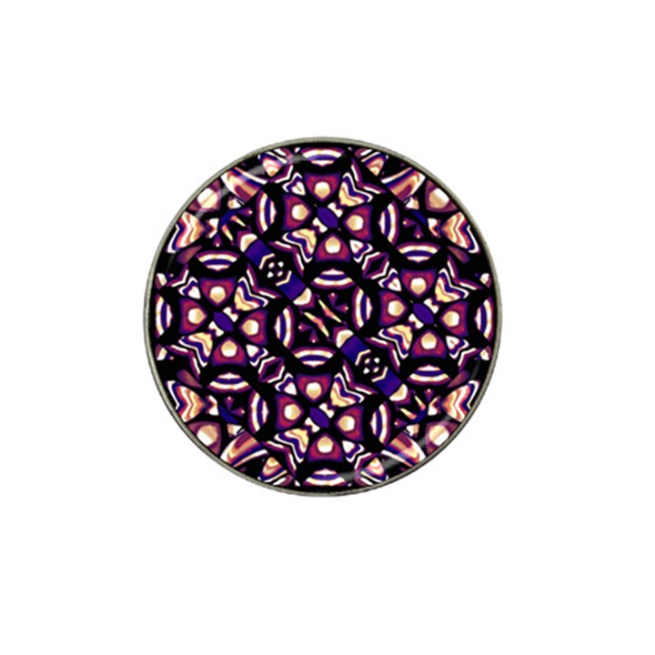 Colorful Tribal Pattern Print Golf Ball Marker (for Hat Clip)