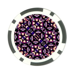 Colorful Tribal Pattern Print Poker Chip (10 Pack) by dflcprints