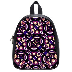 Colorful Tribal Pattern Print School Bag (small) by dflcprints