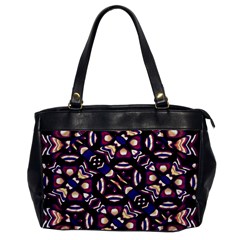 Colorful Tribal Pattern Print Oversize Office Handbag (one Side)