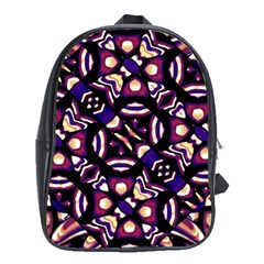 Colorful Tribal Pattern Print School Bag (xl)