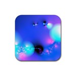 Love In Action, Pink, Purple, Blue Heartbeat 10000x7500 Drink Coaster (Square) Front