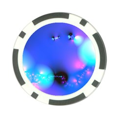 Love In Action, Pink, Purple, Blue Heartbeat 10000x7500 Poker Chip