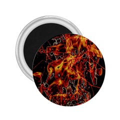 On Fire 2 25  Button Magnet by dflcprints