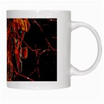 On Fire White Coffee Mug Right