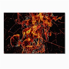 On Fire Postcards 5  X 7  (10 Pack) by dflcprints