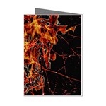 On Fire Mini Greeting Card (8 Pack) Left