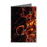 On Fire Mini Greeting Card (8 Pack) Right